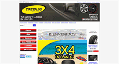 Desktop Screenshot of llantas-ecuador.com
